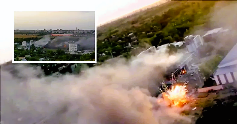 Wladimir Putin tobt vor Wut - Russisches Hauptquartier von amerikanischen Raketen zerstört, samt Munitionsdepot!