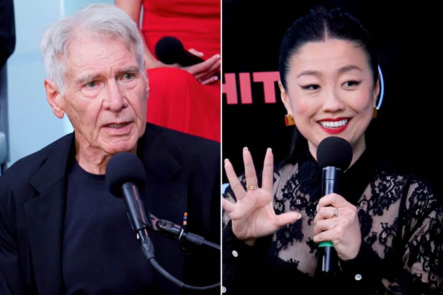 Harrison Ford Stumped After Co-Star Claims She ‘Raw-Dogs’ Flights — His Reaction Is Priceless