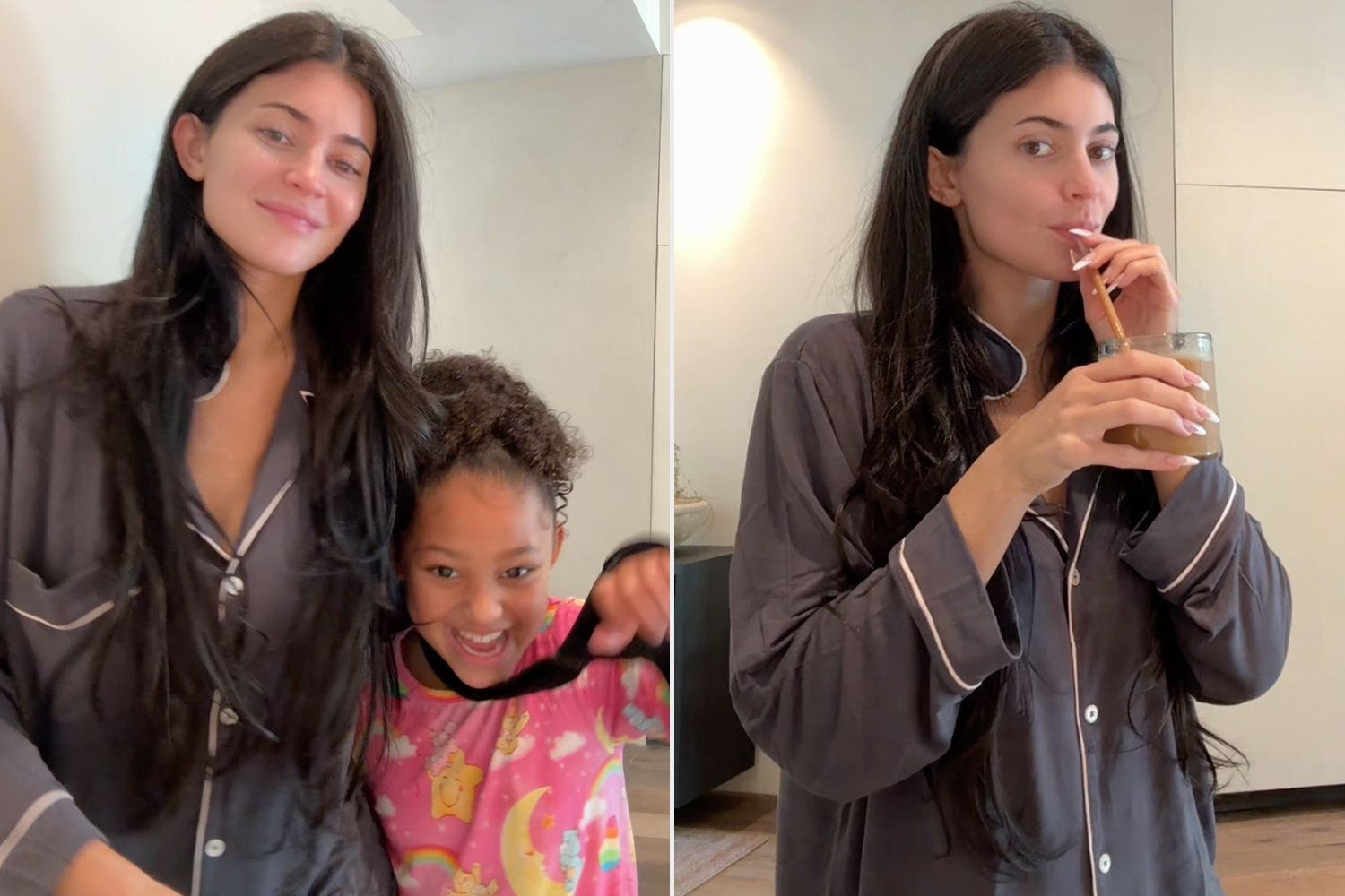 Kylie’s Cozy TikTok: Stormi Steals the Show in Mom’s Iced Coffee Experiment