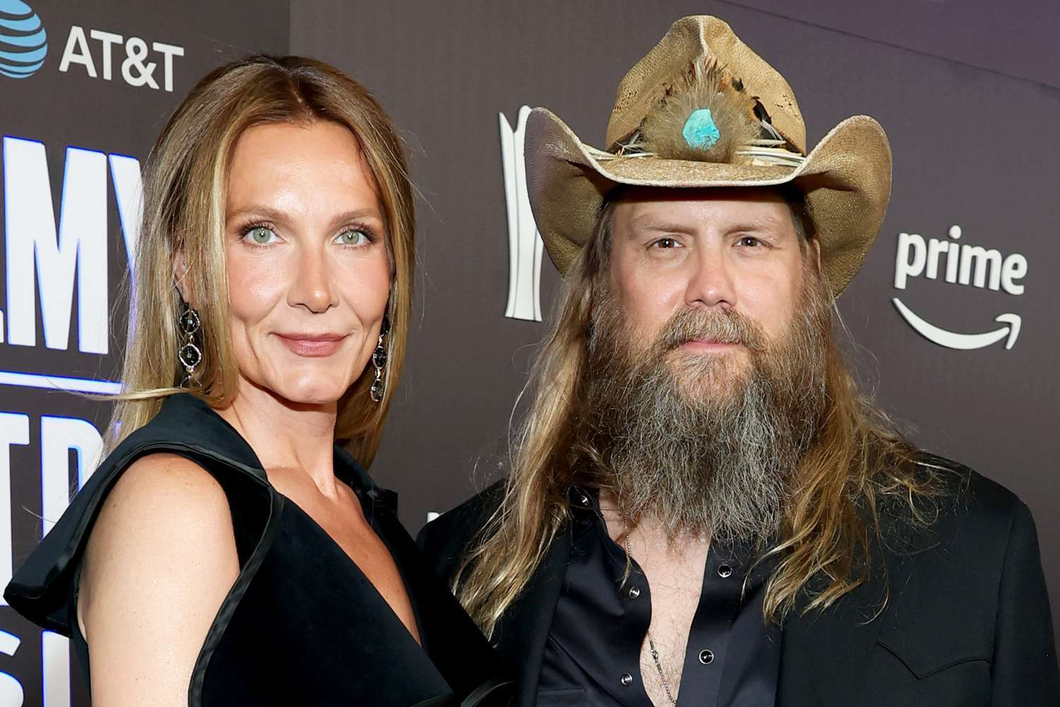 Chris Stapleton's Tender Red Carpet Moment with Wife Morgane Has Fans Swooning