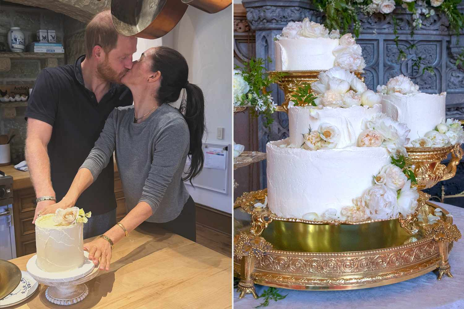 Meghan and Harry Recreate Their Royal Wedding Cake in Sweet Family Anniversary Surprise