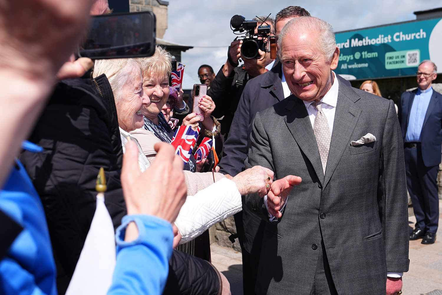 King Charles Shrugs Off Seagull Mishap in Northern Ireland — His Reaction Delights Crowds