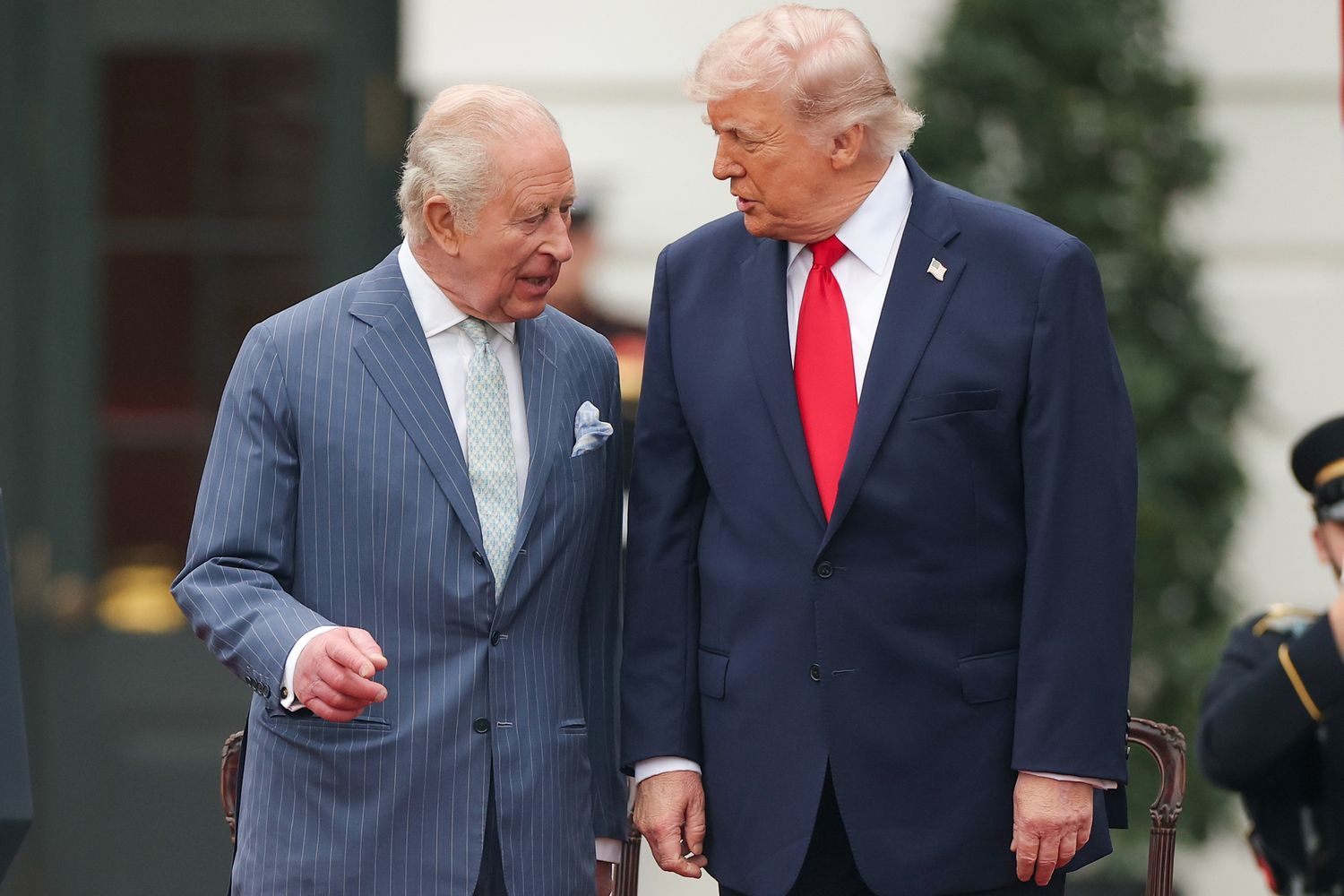Trump Claims Distant Kinship with King Charles – Dreams of Buckingham Palace!