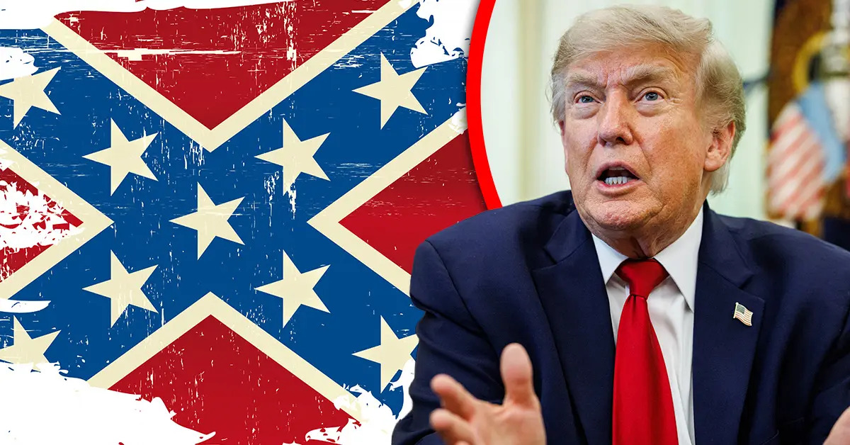 Confederate Flag Fuels Outrage at Trump’s Great American State Fair — Sponsor Bails