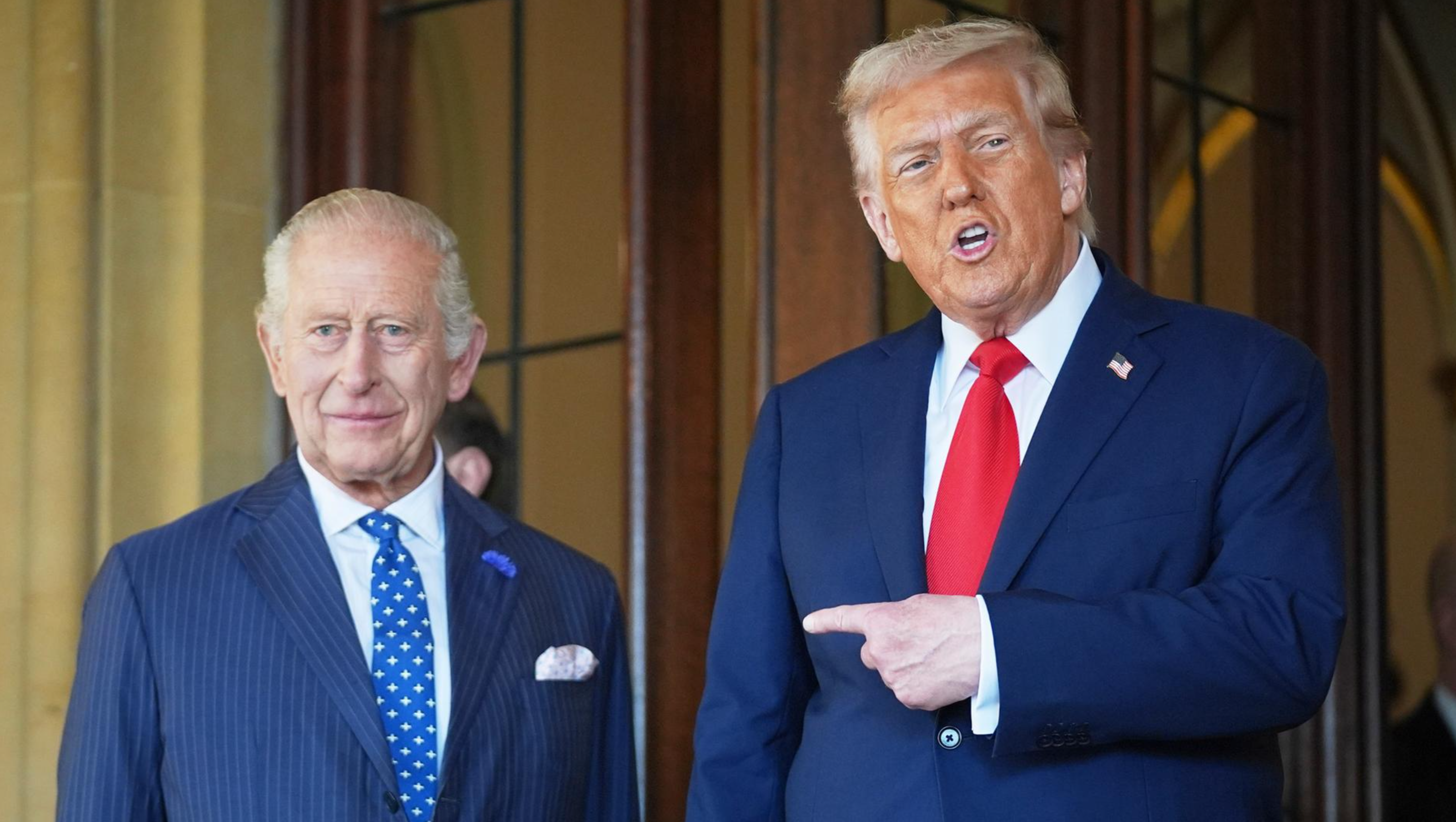 Trump Claims Distant Kinship to King Charles — Now Eyeing Buckingham Palace!